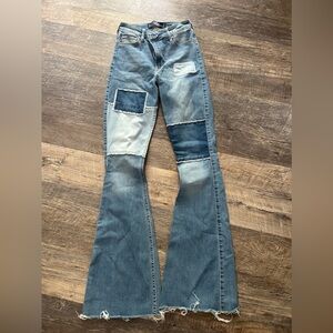 Hollister patch jeans